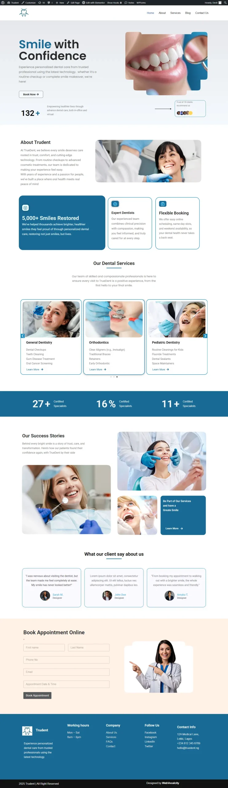 Web Design Project