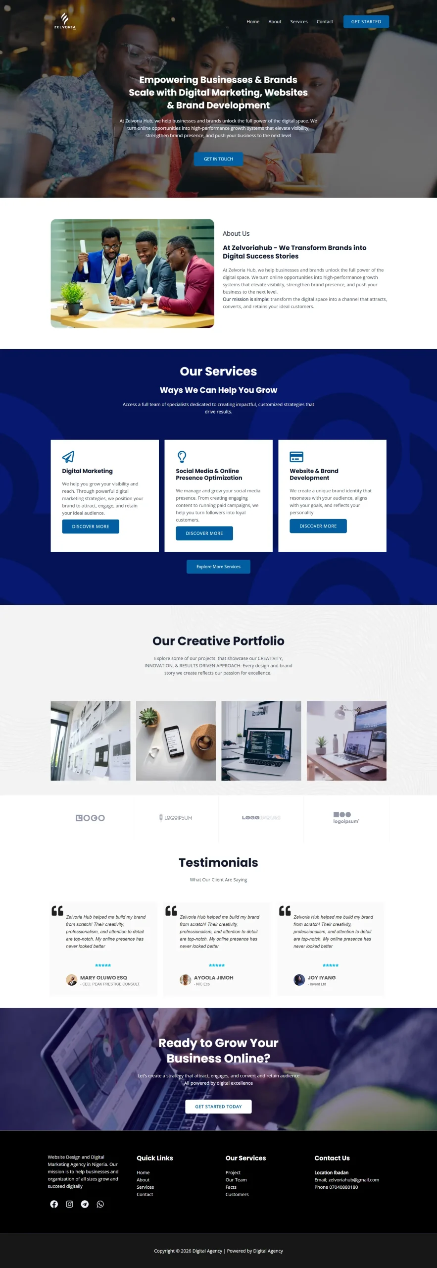 Web Design Project