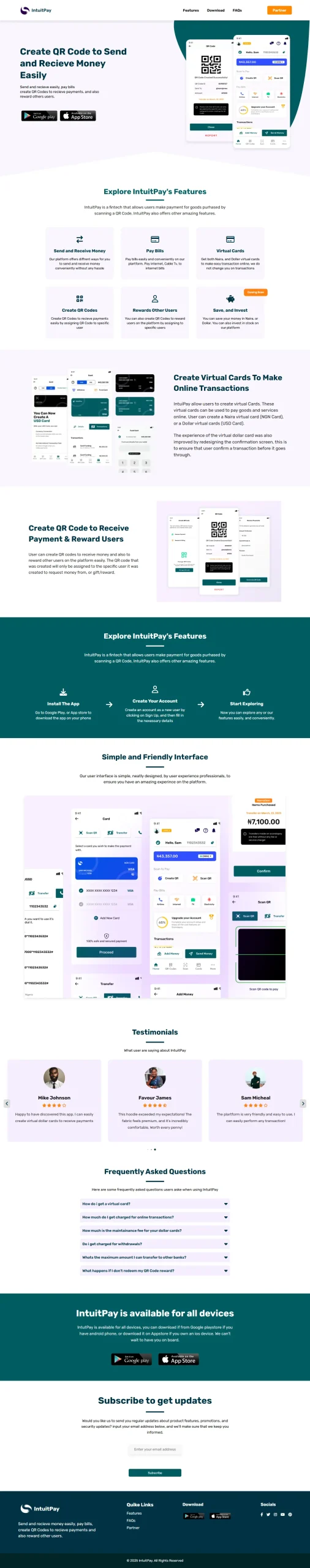 Web design project